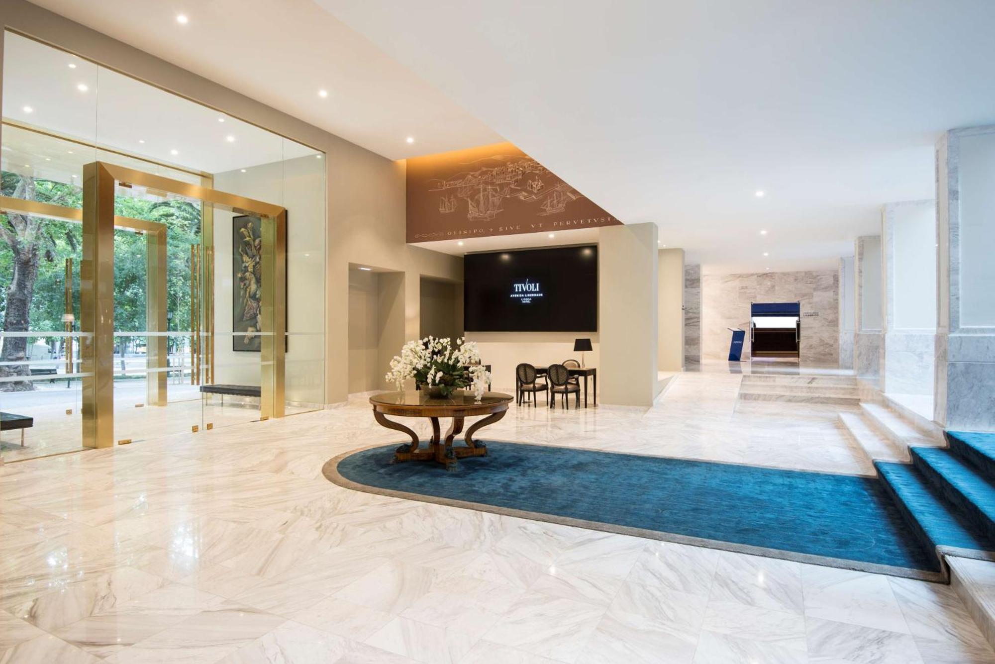 Tivoli Avenida Liberdade Lisboa - A Leading Hotel Of The World Exterior foto The lobby of the hotel